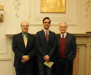 Richard MacDowell, Ramon Wodkowski and Larry Guy at the Curtis Institute of Music, Philadelphia